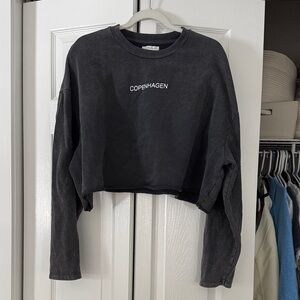 Topshop cropped pullover